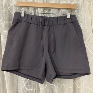 Lululemon dusty purple cinch-able waist short